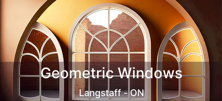  Geometric Windows Langstaff - ON