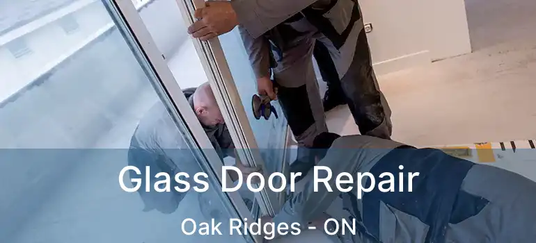  Glass Door Repair Oak Ridges - ON