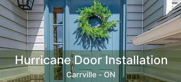  Hurricane Door Installation Carrville - ON