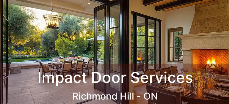  Impact Door Services Richmond Hill - ON