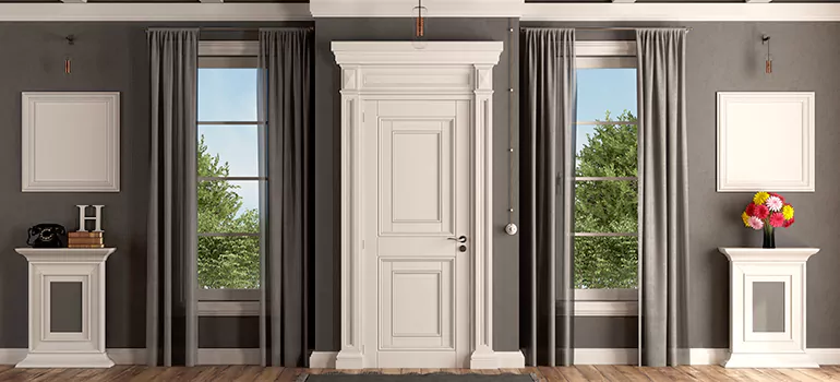 Removable Center Door Mullion in Wilcox Lake, Ontario