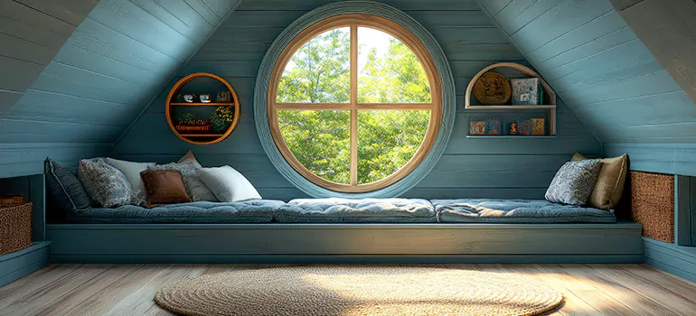 Custom Round Windows in Bayview Glen, Ontario
