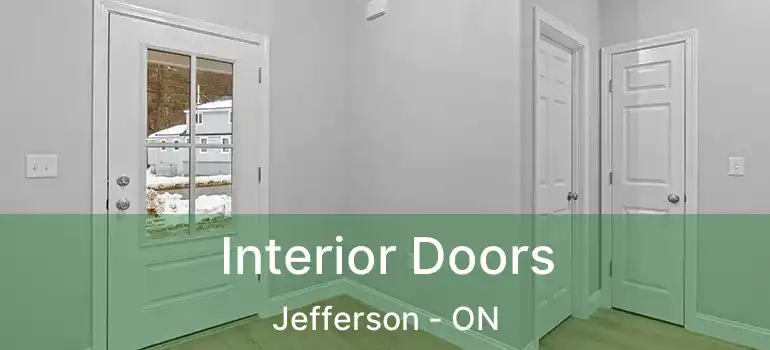  Interior Doors Jefferson - ON