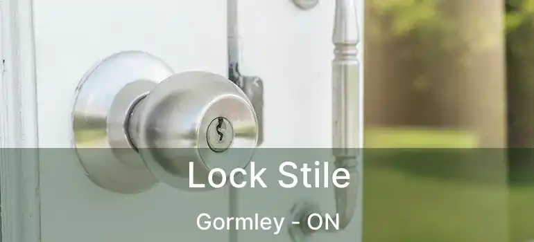  Lock Stile Gormley - ON
