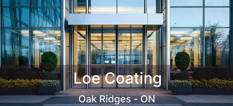  Loe Coating Oak Ridges - ON