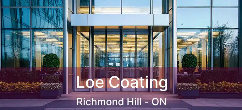  Loe Coating Richmond Hill - ON