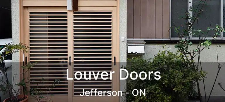  Louver Doors Jefferson - ON