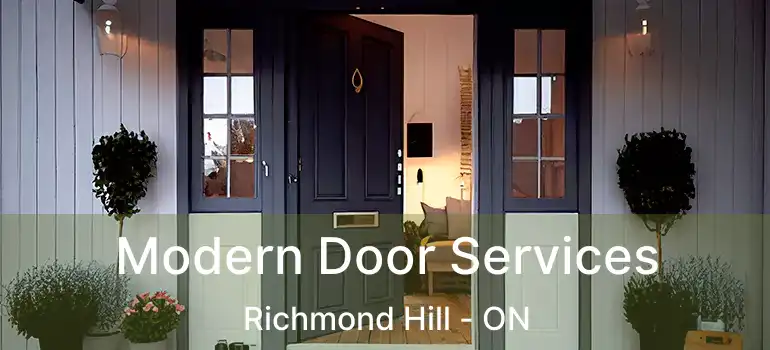  Modern Door Services Richmond Hill - ON