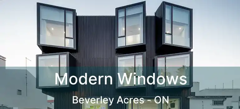  Modern Windows Beverley Acres - ON