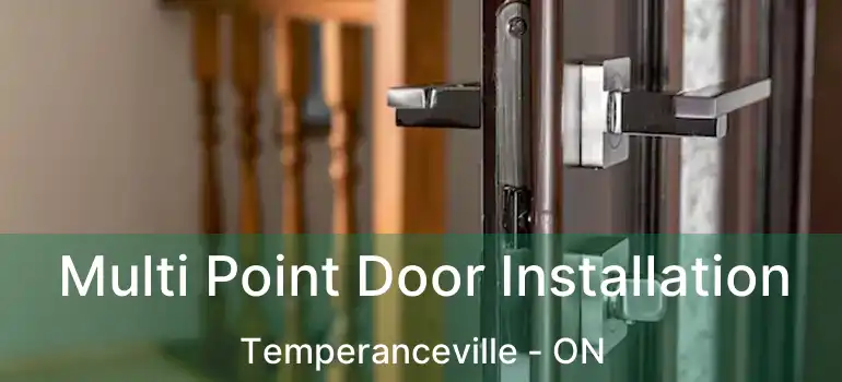  Multi Point Door Installation Temperanceville - ON