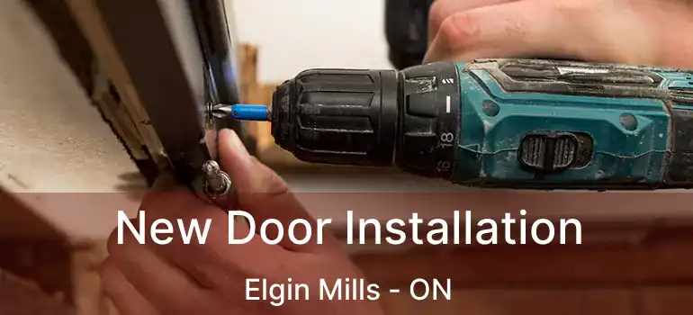  New Door Installation Elgin Mills - ON