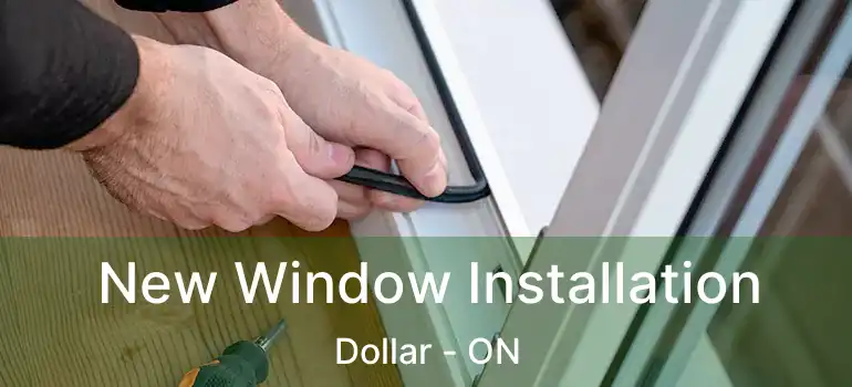  New Window Installation Dollar - ON
