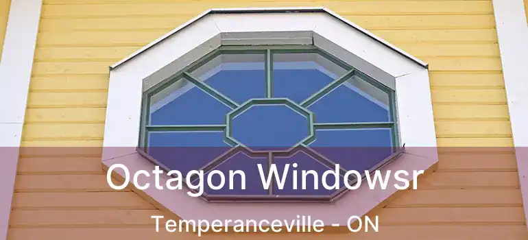  Octagon Windowsr Temperanceville - ON