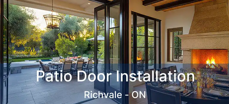  Patio Door Installation Richvale - ON