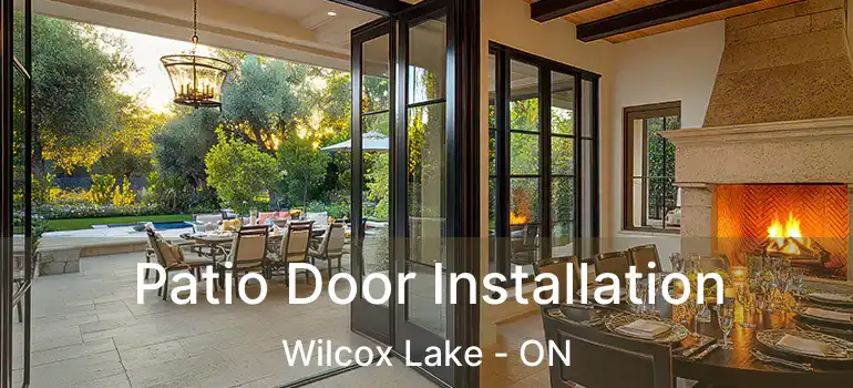  Patio Door Installation Wilcox Lake - ON