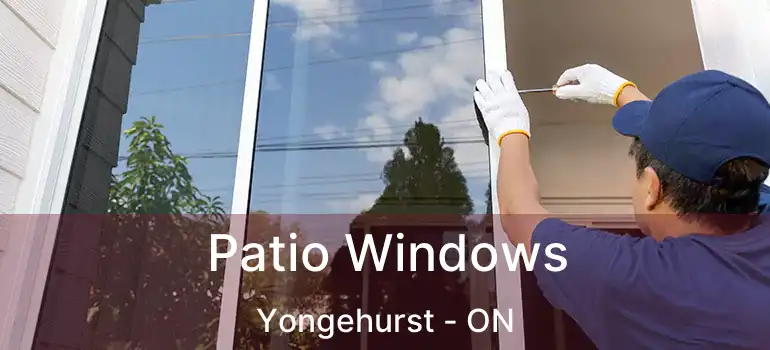  Patio Windows Yongehurst - ON