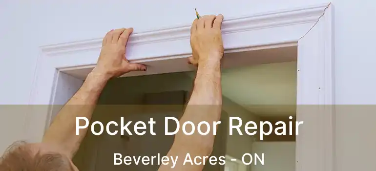  Pocket Door Repair Beverley Acres - ON