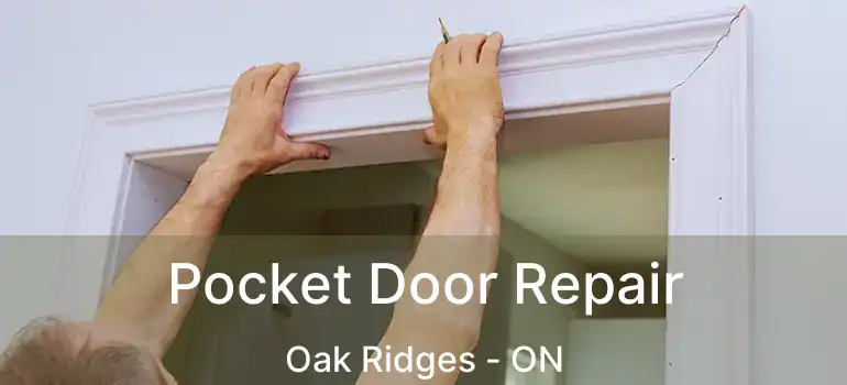  Pocket Door Repair Oak Ridges - ON