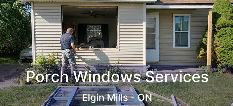  Porch Windows Services Elgin Mills - ON