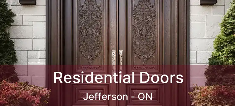  Residential Doors Jefferson - ON