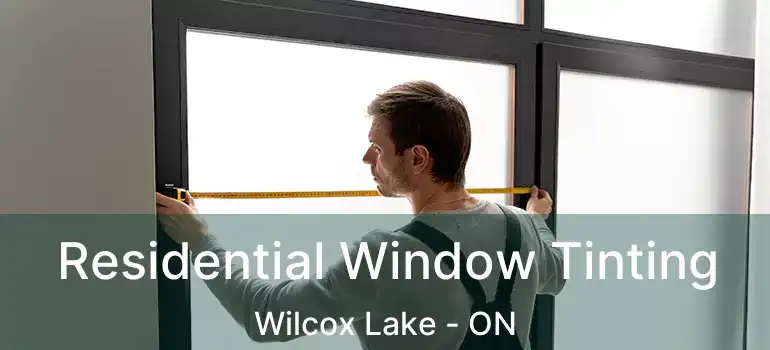  Residential Window Tinting Wilcox Lake - ON