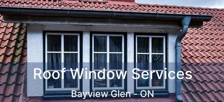  Roof Window Services Bayview Glen - ON