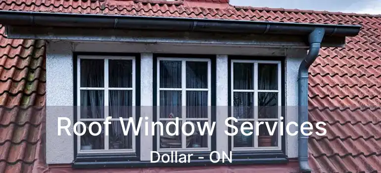  Roof Window Services Dollar - ON