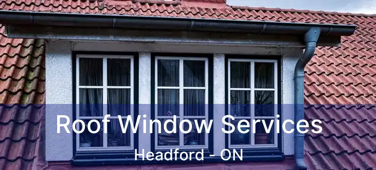  Roof Window Services Headford - ON