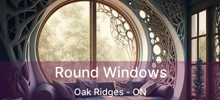  Round Windows Oak Ridges - ON