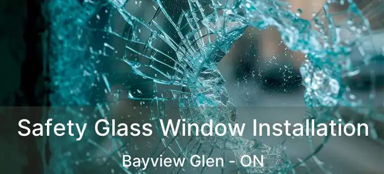  Safety Glass Window Installation Bayview Glen - ON