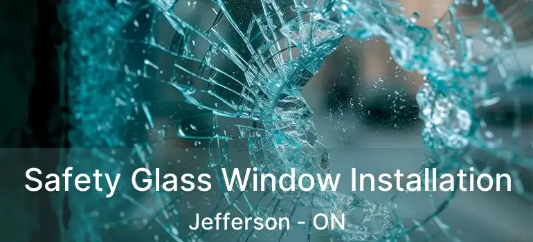  Safety Glass Window Installation Jefferson - ON