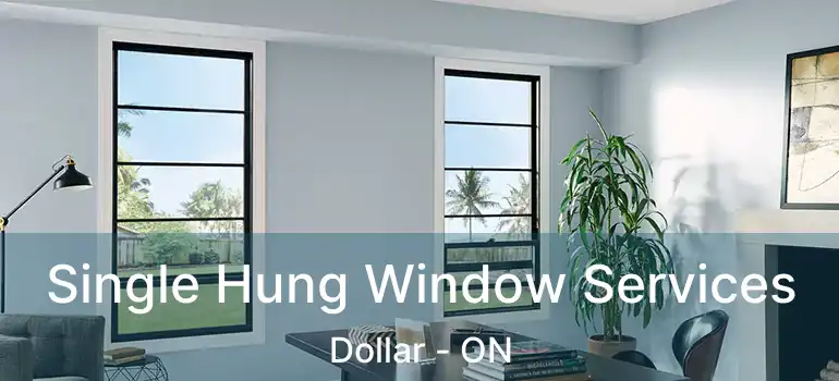  Single Hung Window Services Dollar - ON