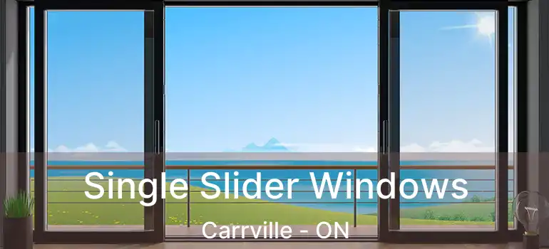  Single Slider Windows Carrville - ON