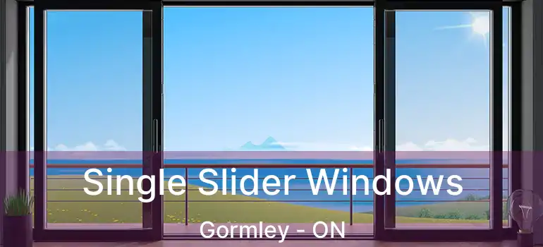 Single Slider Windows Gormley - ON