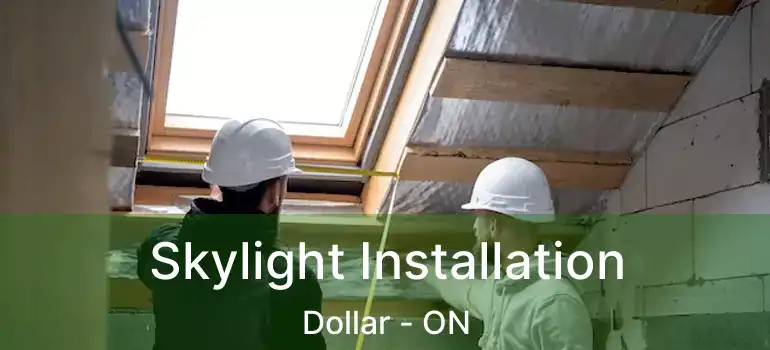  Skylight Installation Dollar - ON