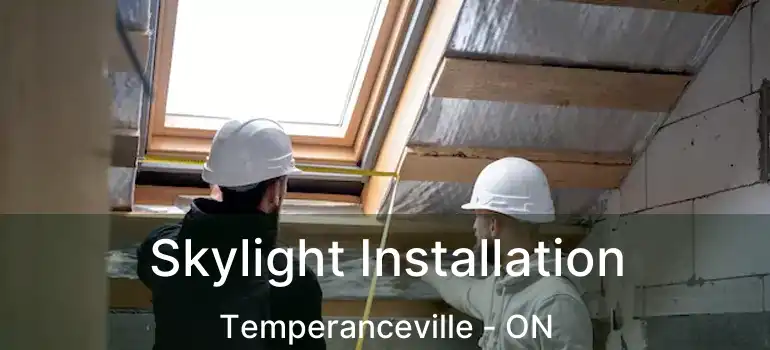  Skylight Installation Temperanceville - ON