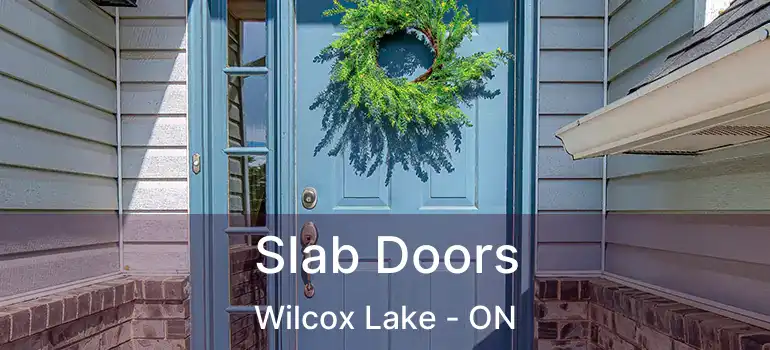  Slab Doors Wilcox Lake - ON