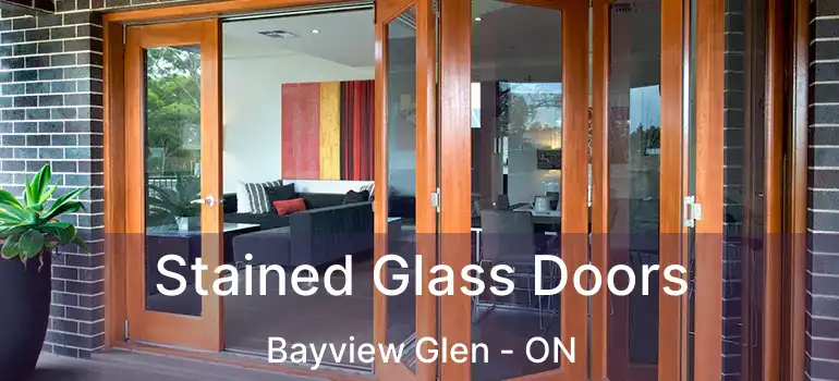  Stained Glass Doors Bayview Glen - ON