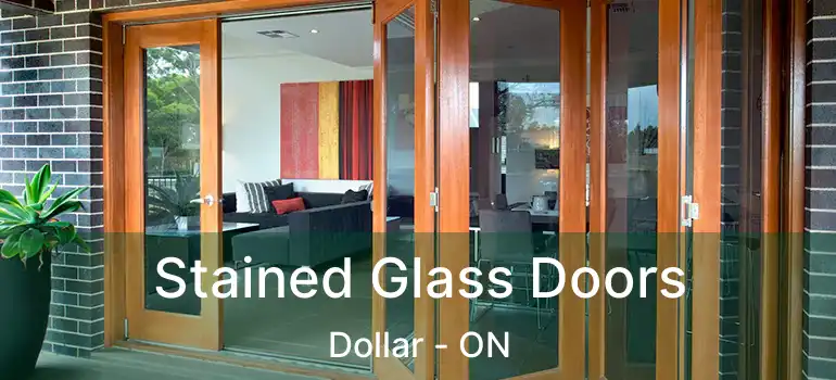  Stained Glass Doors Dollar - ON