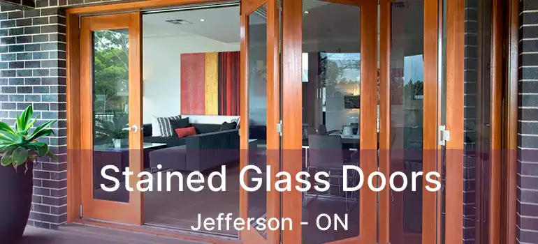  Stained Glass Doors Jefferson - ON