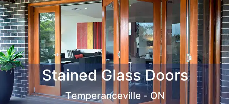  Stained Glass Doors Temperanceville - ON