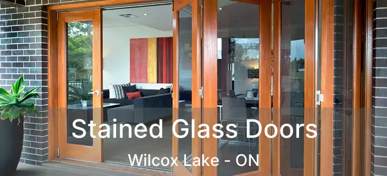  Stained Glass Doors Wilcox Lake - ON