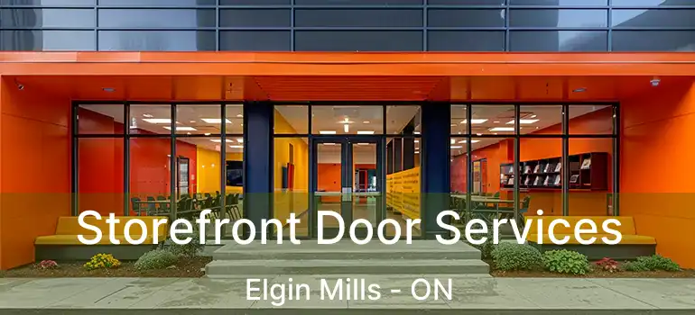  Storefront Door Services Elgin Mills - ON
