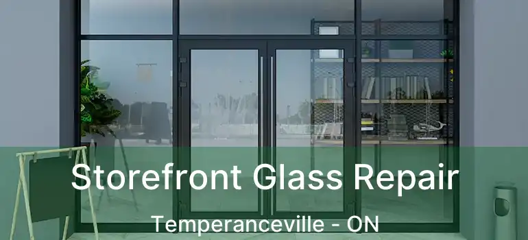  Storefront Glass Repair Temperanceville - ON