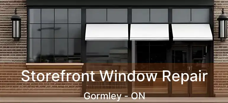  Storefront Window Repair Gormley - ON