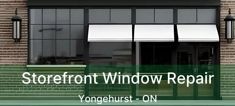  Storefront Window Repair Yongehurst - ON