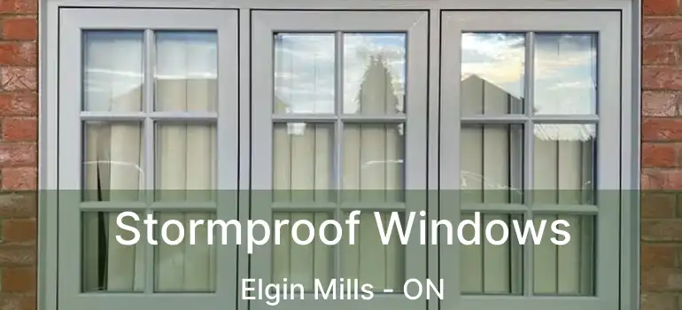  Stormproof Windows Elgin Mills - ON