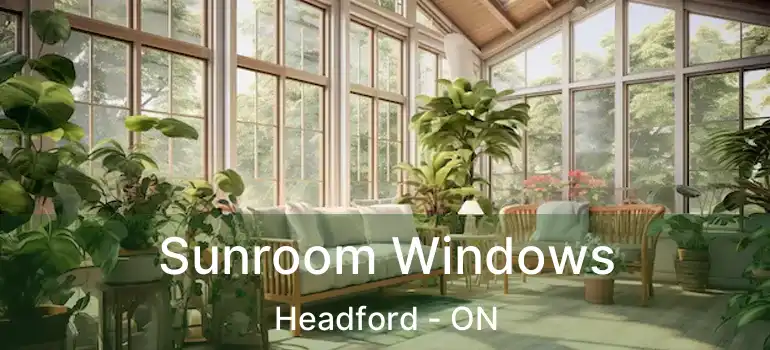 Sunroom Windows Headford - ON