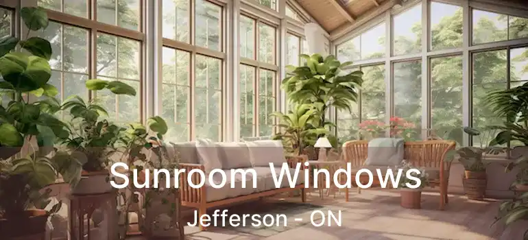  Sunroom Windows Jefferson - ON