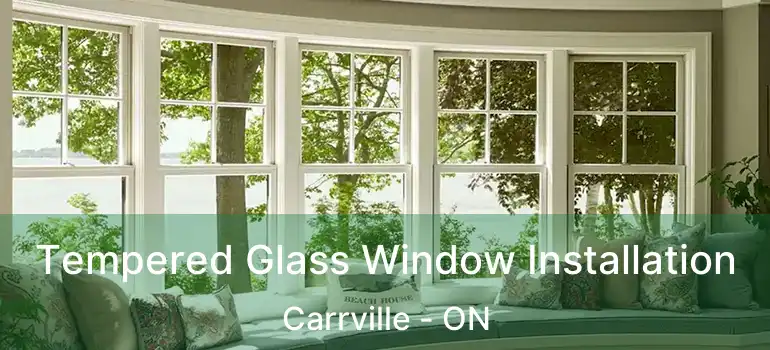  Tempered Glass Window Installation Carrville - ON